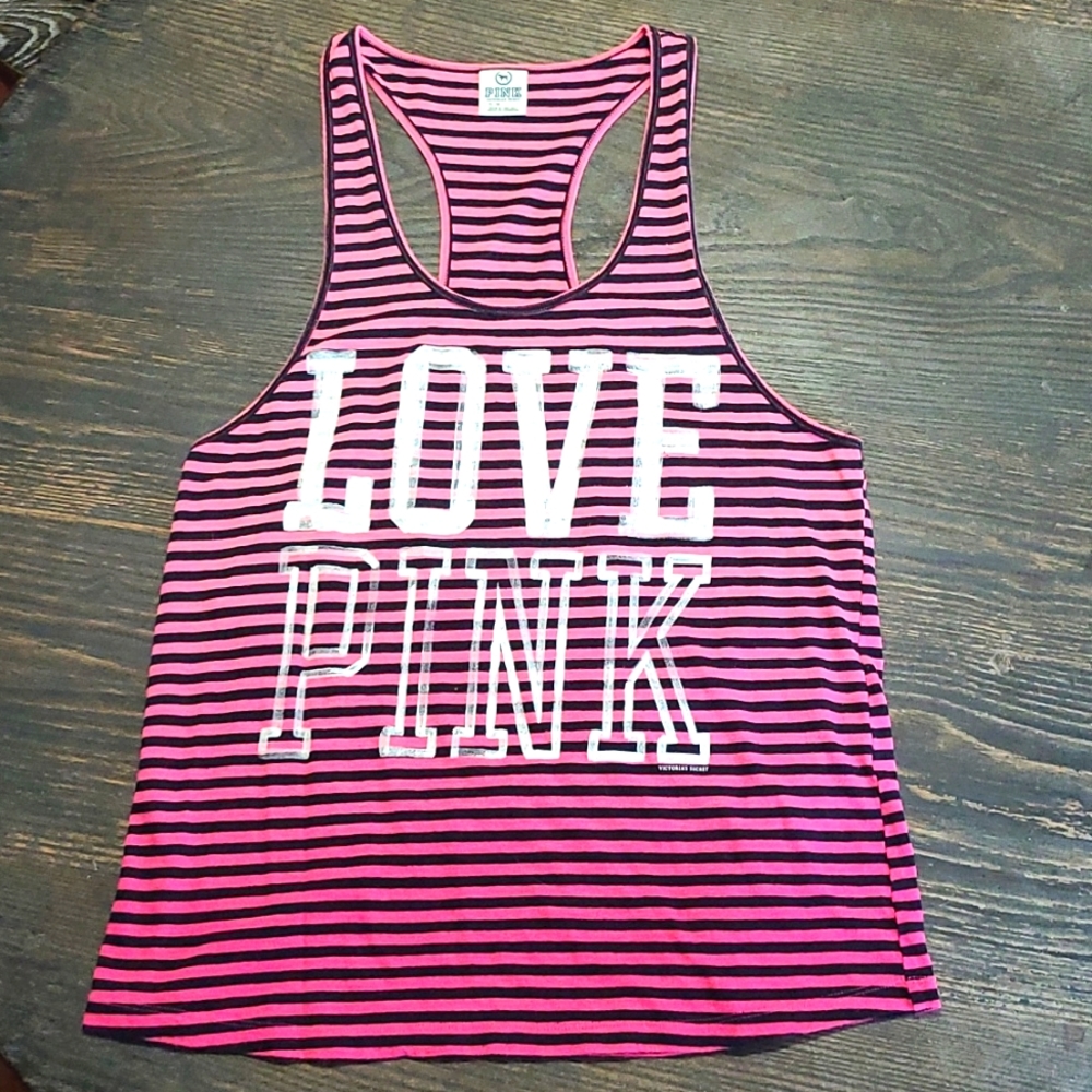 Pink Victoria's Secret tank Large